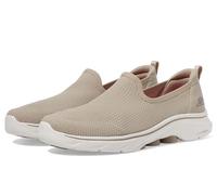 Skechers Femme Ivy GO Walk 7 Lierre, Taupe Textile Trim, 38 EU