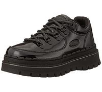 Skechers Femme Jammers-Cool Block Botte Tendance, Noir laqué, 37 EU