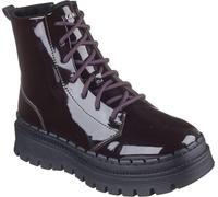 Skechers Femme Jammers-Cool Blocker Botte Tendance, Bourgogne, 38.5 EU