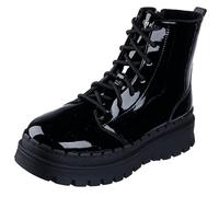Skechers Femme Jammers-Cool Blocker Botte Tendance, Noir, 36.5 EU