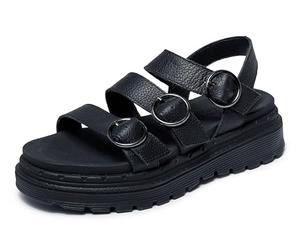 Skechers Femme Jammers-Lite-Poppin' 2.0 Sandale, Noir, 40 EU