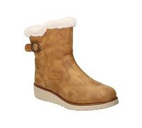Skechers Femme Keepsakes Wedge Comfy Winter Botte tendance, Noisette, 36 EU