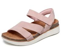 Skechers Femme Erhöhter Komfort Sandale, Blush, 37 EU