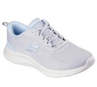 Skechers Femme Lite Pro 2.0 Everyday Pace Basket, Gray Mesh/Lt Blue Trim, 37 EU