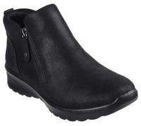 Skechers Femme LOVELY VIBE FALL IN BLOOM Boots, Black Microleather, 35.5 EU