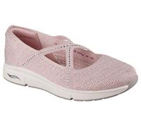 Skechers Femme Martha Stewart Arch Fit Living-Meadow Walk Mocassin, Rose, 38 EU