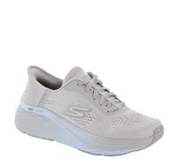 Skechers Max Cushioning Elite 2.0 Solace Baskets à Enfiler Mains Libres pour Femme, Gris/Bleu, 39.5 EU