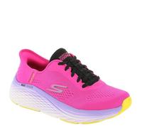Skechers Femme Max Cushioning Elite 2.0 Solace Slip-In ENTRAINEUSE, Raspberry Textile/Black Trim, 39 EU