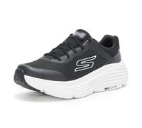 Skechers Femme Max Cushioning Endeavour Canova Basket, Black Synthetic/White Trim, 39.5 EU