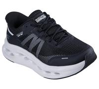 Skechers Femme Max Cushioning Glide-Step Aberdeen Basket, Black Synthetic/White Trim, 38 EU