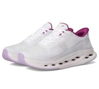 Skechers Femme Max Cushioning Glide-Step Sapphire Basket, White & Lavender Textile/Synthetic, 37.5 EU