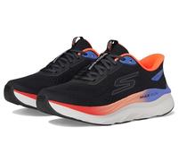 Skechers Femme Max Run Basket, Black Textile/Multi Trim, 39 EU