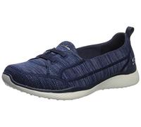 Skechers Femme Microburst 2.0-Best Ever Basket, Bleu Marine, 38 EU