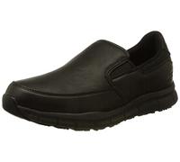 Skechers Femme Nampa Annod Mocassin, Polyuréthane synthétique Noir, 38.5 EU