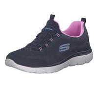SKECHERS Baskets basses bleu / rose clair / blanc, Taille 36