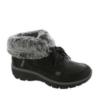 Skechers Femme Normes Froides faciles à Utiliser Bottine, Noir, 39.5 EU