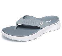 Skechers Femme O-t-g Womens Sandale GO Walk Flex Splendor, Textile Gris, 37 EU