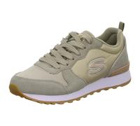 Skechers Baskets basses Goldn Gurl Femme beige / gris clair Taille 41