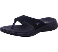 Skechers Femme on-The-Go 600 Sandale, Textile Noir Gris, 38 EU