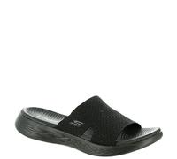 Skechers Femme on-The-go 600 Stretch Knit Slide Sandale, Black, 41 EU