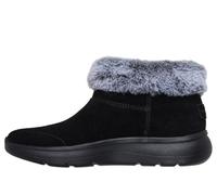Skechers Femme On-the-go Encore Snow-capped, Black Gray Suede, 36 EU