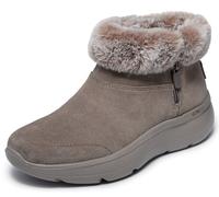 Skechers Femme on-The-Go Encore Snow-Capped Bottine, Dark Taupe Suede, 38 EU