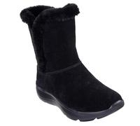 Skechers Femme on-The-go Encore - Snow Flurry Bottes d'hiver, Chaussures de Sport, Noir, 38 EU
