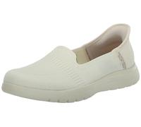 Skechers Femme on-The-Go Flex Camellia Mocassin, Off-White Textile, 41 EU