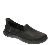 Skechers Femme On-the-go Flex Captivating Walking-shoes, Black Textile, 37.5 EU