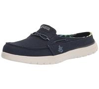 Skechers Femme on-The-go Flex-Eau salée Chaussure Bateau, Bleu Marine, 39 EU Étroit
