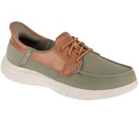Skechers Femme on-The-Go Flex Palmilla Basket, Olive Textile, 39 EU