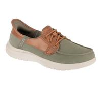 Skechers Baskets Go Flex Palmilla pour Femme, Vert Olive, 39.5 EU