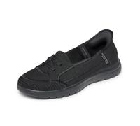 Skechers Femme on-The-Go Flex Top Notch Chaussure Bateau, Black Textile, 41 EU