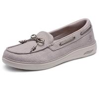 Skechers Femme on-The-go Inspire Nautical Loafer Mocassin Penny, Taupe, 35 EU