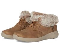 Skechers Femme on-The-Go Joy Cozy Charm Bottine, Chestnut Textile, 40 EU