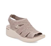 Skechers Femme Pier-Lite-Memory Maker Sandale cale, Marron, 38 EU