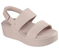Skechers Femme Platform Sandal cale, Rose pâle, 39 EU
