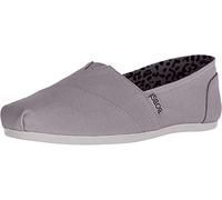 Skechers Femme Plush-Peace and Love Ballerines Plates, Gris, 38.5 EU