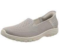 Skechers Femme Reggae Fest 2.0 Basket, Taupe Mesh, 36.5 EU