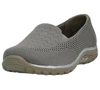 Skechers Femme Reggae Fest-Saules Semelle de Mocassin, Taupe foncé, 36.5 EU