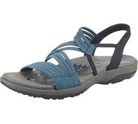 Skechers Femme Reggae Slim Appeal Sandales Bout Ouvert, NVY, 37 EU