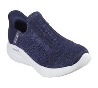 Skechers Femme Relaxed Fit Sport Basket, Bleu Marine, 40 EU