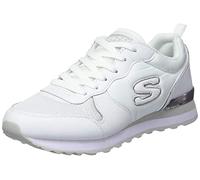 Skechers Femme Retros-OG 85-goldn Gurl Baskets, Blanc Argenté WSL, 36 EU