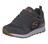 Skechers Baskets Retros-og 85-goldn Gurl Gris Charcoal Suède Mesh Nylon Rose Gold Trim 35 EU