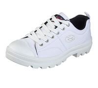 Skechers Femme Roadies-True Roots Basket, Blanc, 38 EU