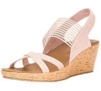 Skechers femme Sandales Bout ouvert, Rose (Pink Pnk), 40 EU