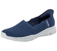 Skechers Femme Seager Believe It Basket, Bleu Marine, 40 EU