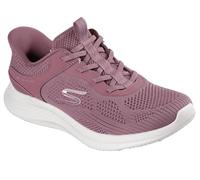 Skechers Baskets Lite Pro 2.0 Smooth Current pour Femme, Tricot Mauve Foncé, 36 EU