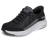 Skechers Femme Slip-in Contour Foam Trainers - Cozy Fit Sneaker, Black, 36.5 EU Large