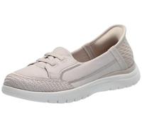 Skechers Femme Slip-ins: on-The-go Flex-Top Notch Semelle de Mocassin, Taupe, 38.5 EU